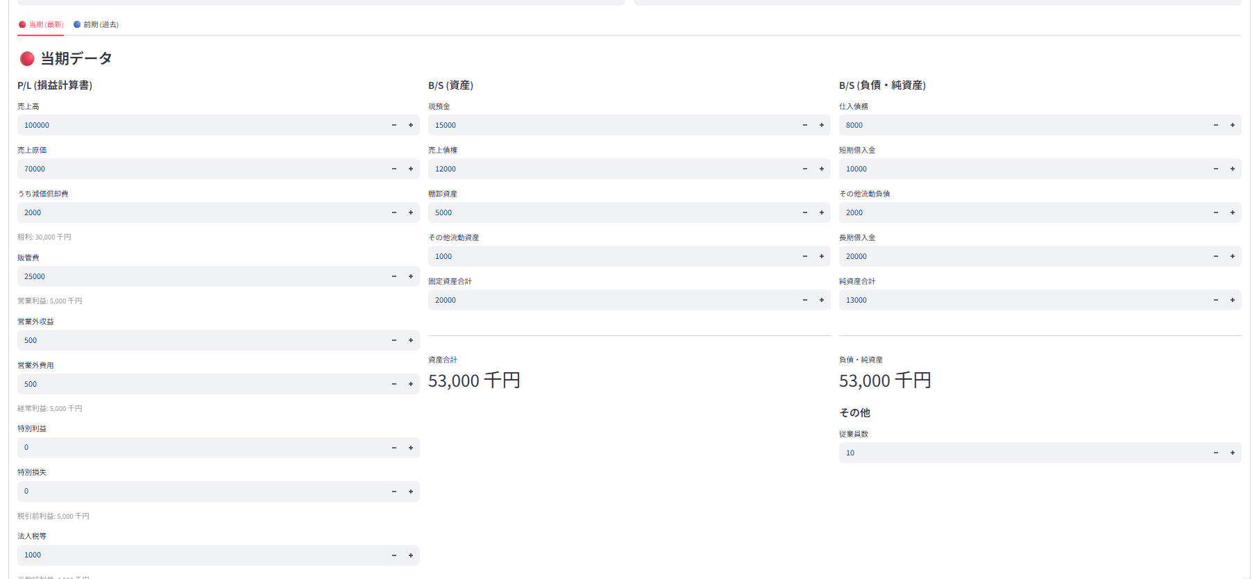 5分でできる無料、登録不要の決算書診断|かんぎアドバイザーズGAINOS